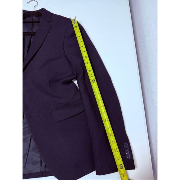 Avant Premier Men’s Wool Blend 2 Buttons Blazer Navy Blue Sz 44 EU/ 34 US* Notes - Picture 11 of 11